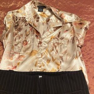 BCBGMaxAzria Short sleeve blouse M